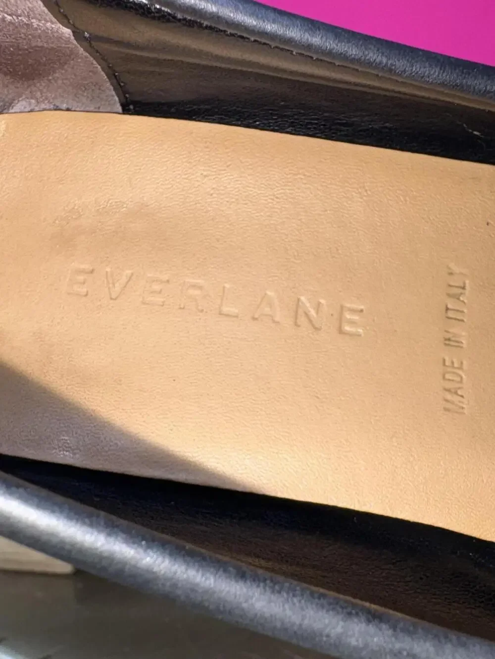 Everlane The Modern Black Leather Loafer US 6.5 - Picture 9 of 9
